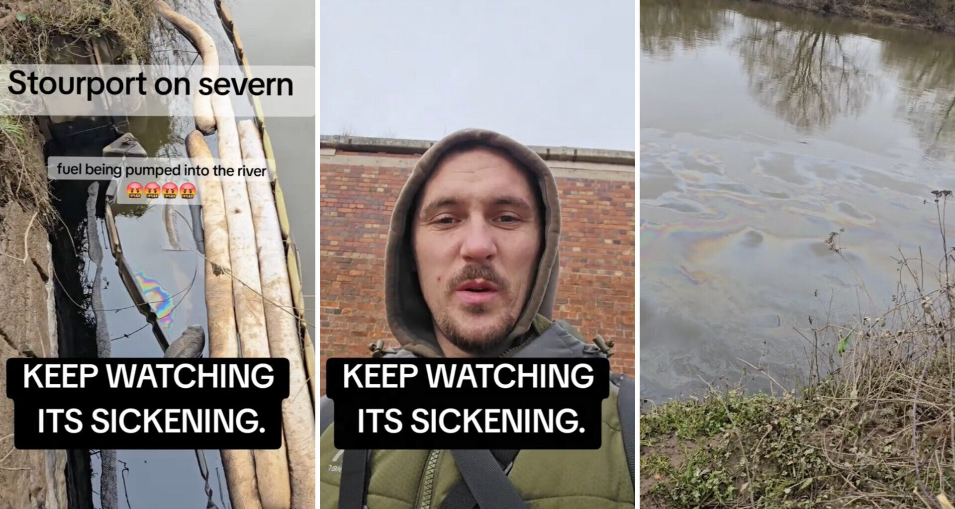 To protect the environment, if you see something, say something.