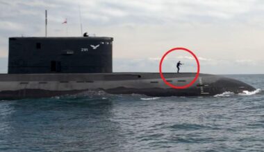 Video of Polish sailor dancing on submarine at sea makes internet waves
