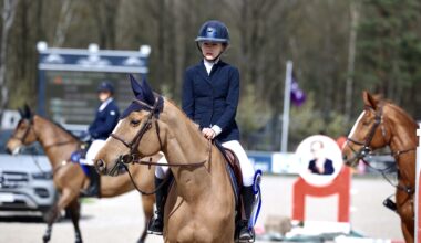 Robin Vermeir extreem sterk tijdens tweede manche Beker van België Pony's in Opglabbeek!