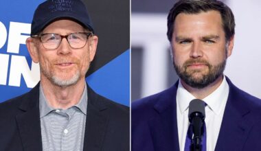 Ron Howard Reveals the Text He Sent to JD Vance After 2024 Election