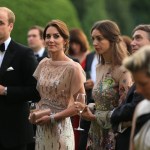 HRH Prince William and Catherine, Duchess of Cambridge and Rose Cholmondeley, the Marchioness of Cholmondeley, attend a gala dinner in support of East Anglia's Children's Hospices' nook appeal at Houghton Hall on June 22, 2016 in King's Lynn, England. (Photo by Stephen Pond/Getty Images)