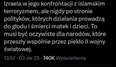 Wypowiedź premiera Donalda Tuska nt. wojny w Gazie