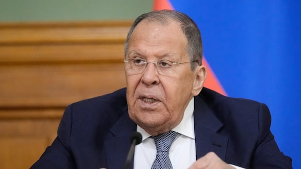 Russia's foreign minister derides 'clumsy' Western efforts on Ukraine war as NATO meets