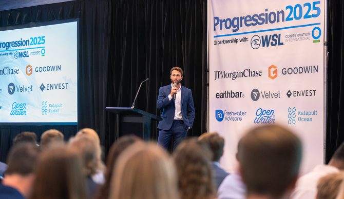 At the US Open, the WSL Teamed up With a New Environmental Conference: Progression 2025