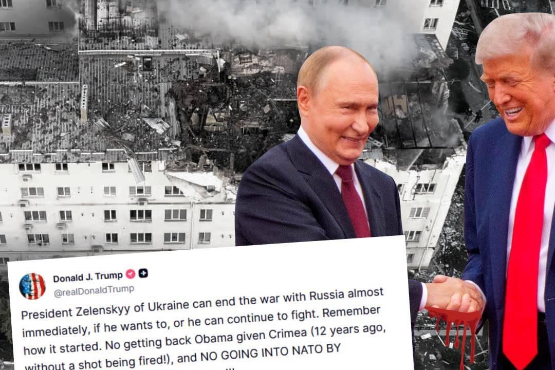 Trump encouraged Zelenskyy to take a step towards peace, claiming that everything now depended on him. Meanwhile, Putin brazenly unleashed another attack on Ukraine, murdering seven people, including a little boy.