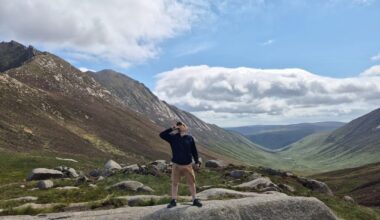 Camping and hiking in Arran for my 50th