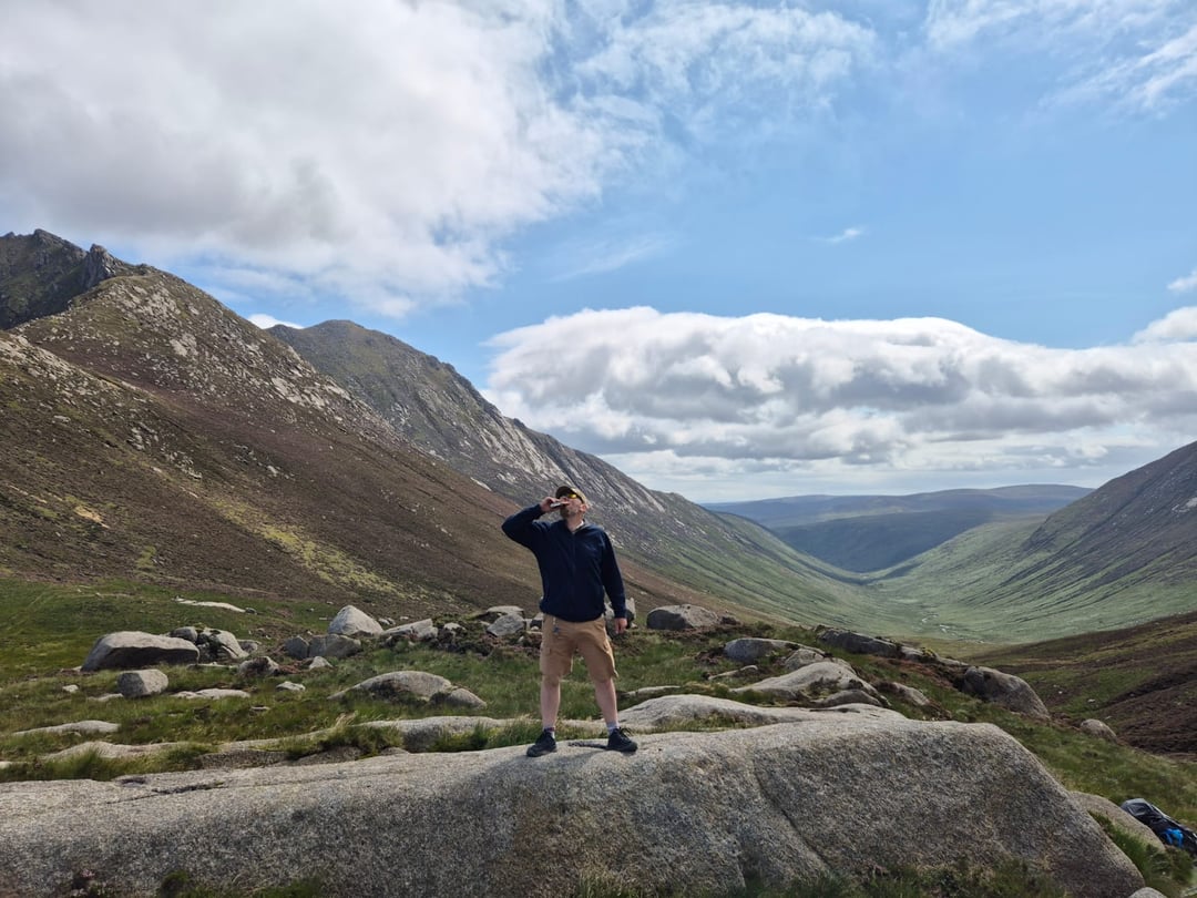 Camping and hiking in Arran for my 50th