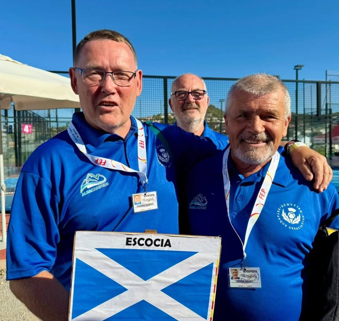 Scotland the Brave! 🥉
Well done to the Scottish Veterans Petanque Team!