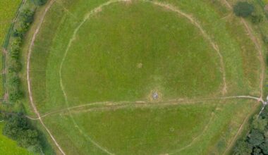 Giant’s Ring from the air