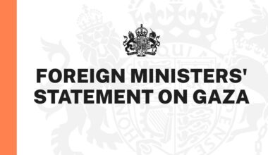 Joint Foreign Ministers' statement on Gaza