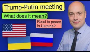 Meeting between Putin and Trump — first thoughts