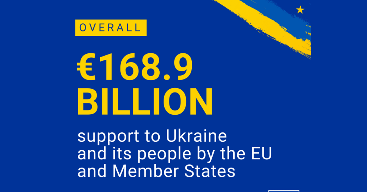 EU delivers over €4 billion to Ukraine ahead of its Independence Day