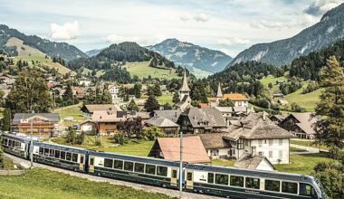 Golden pass, silver service in Switzerland