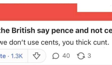 A very British answer 😂
