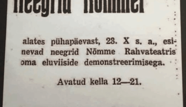 Pommuudis Nõmmelt. Ei tea mis aastast uudis on, aga tõenäoliselt 20ndad/30ndad (1940 liideti Nõmme Tallinnaga - siin veel eraldi asula).