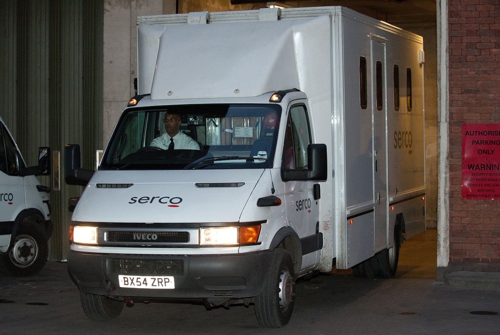 Serco alerted Wiltshire Police about the incident