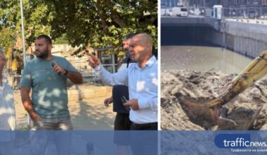 Авария на колектора на пробива под гарата затваря част от бул. „Христо Ботев", кметът свика спешна среща