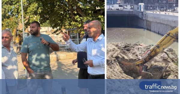 Авария на колектора на пробива под гарата затваря част от бул. „Христо Ботев", кметът свика спешна среща