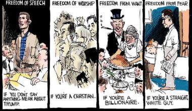 American Freedom under the Fascist government.