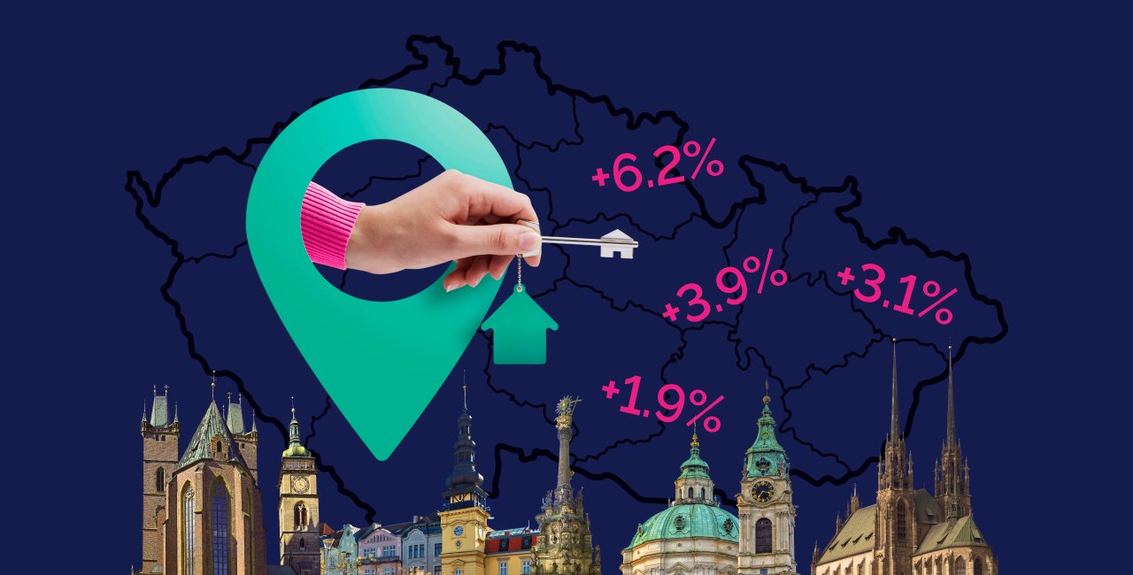 VISUALIZED: Which Czech cities are seeing the steepest rent hikes?