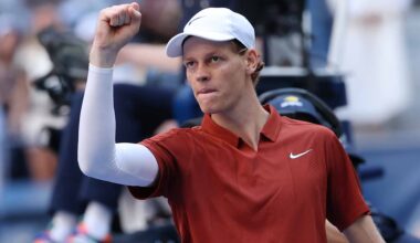 Jannik Sinner es el No. 1 del PIF ATP Rankings, pero actualmente en el No. 2 en el ranking en vivo.