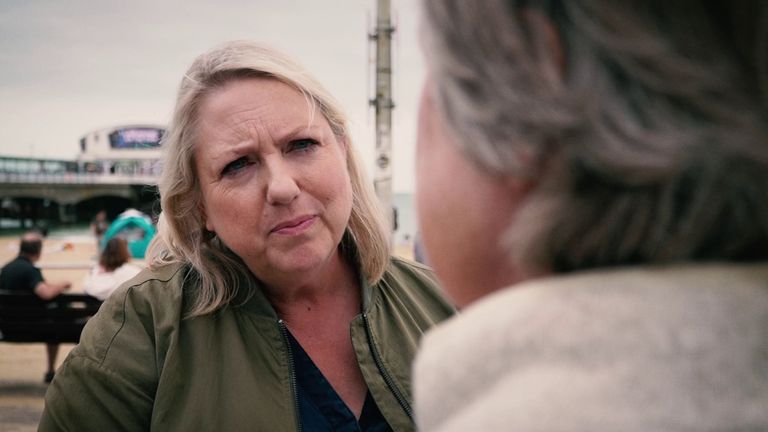 One woman, who would only speak anonymously, said the 'atmosphere of the town has changed'