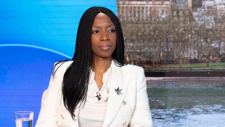 Sophie Chandauka, chair of the charity Sentebale, speaks to Sunday Morning with Trevor Phillips on Sky News