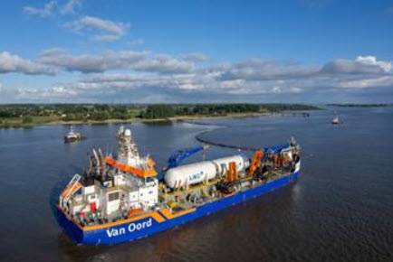 Van Oord Completes First Bio-LNG Fuel Bunkering