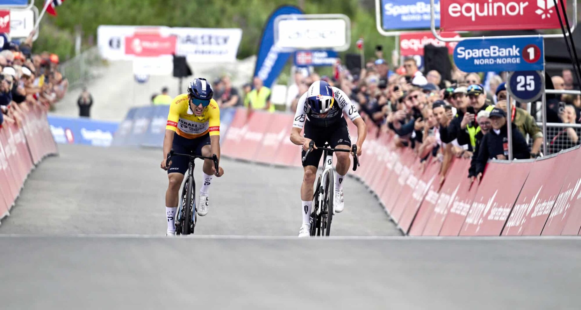 Strong digs deep to retain race lead in Norway
