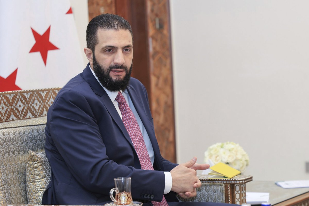 Syria President Ahmad al-Sharaa