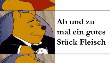Essen in Deutschland. Die einen so, die anderen söder.
