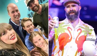 Taylor Swift Recalls Travis Kelce's Brother Panicking While Meeting Royals