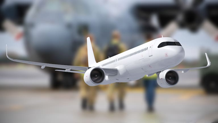 The Airbus A321XLRs have a wingspan of 35.8m.