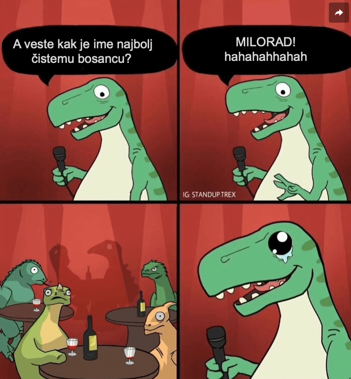 Kako je ime najbolj čistemu bosancu?