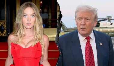President Donald Trump reacted positively upon hearing that actress Sydney Sweeney is a registered Republican,