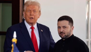 European leaders rally behind Ukraine as White House open to inviting Zelenskyy to Trump-Putin meeting