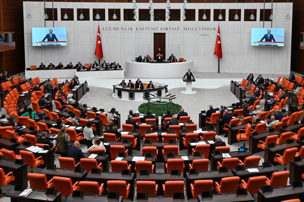 A general view from the Turkish Parliament on June, 2025. (AA Photo)