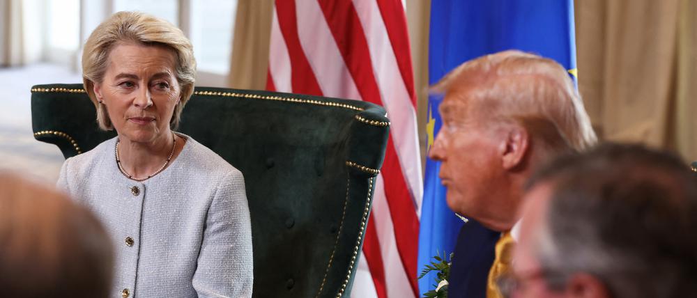 EU-Kommissionspräsidentin Ursula von der Leyen wird bei den Friedensverhandlungen mit Russland nicht mitreden können.
