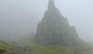 The reality when you visit The Old Man of Storr 🌧️ (we still loved it)