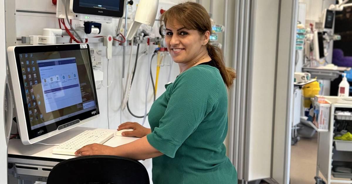 Herlev Hospital vil fastansætte Farzaneh som sygeplejerske – men nu skal hun forlade landet, få uger før hun er i mål
