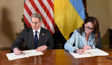 cover Ukrainian men aged 18-22 now allowed to cross the border freely, PM says