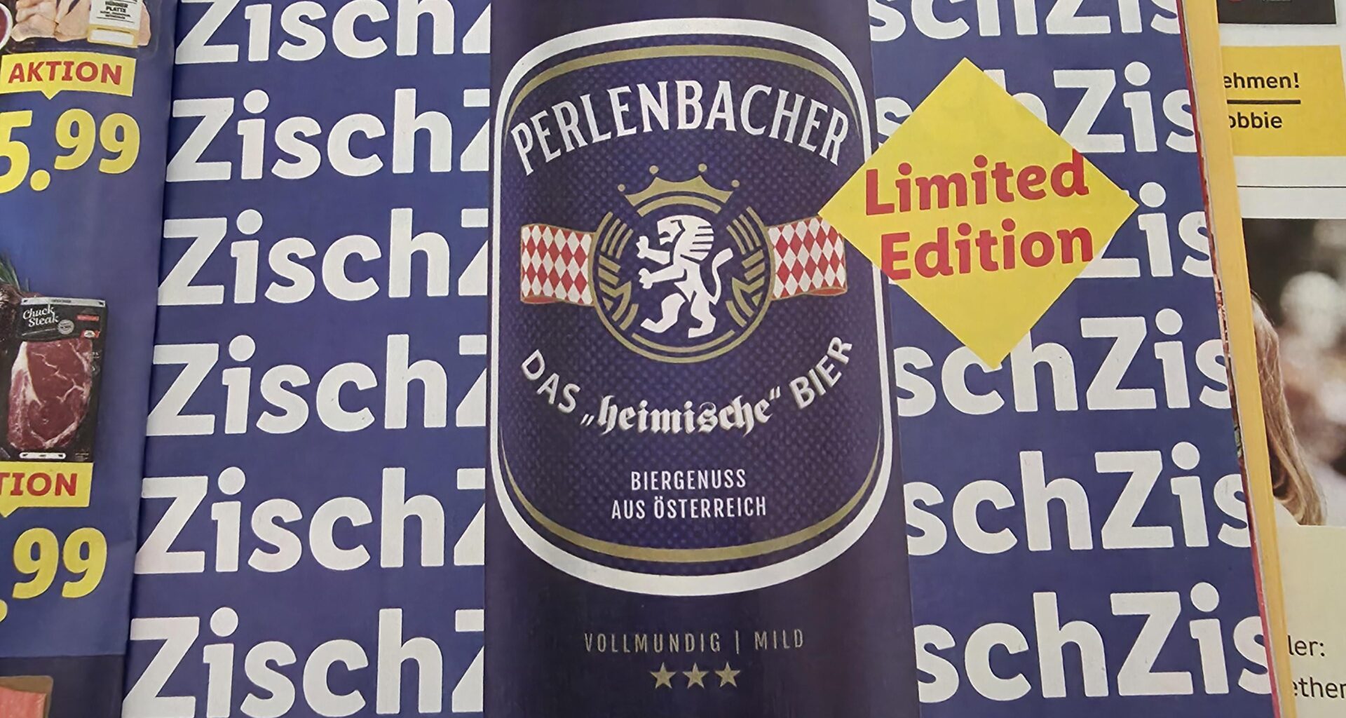 "Beste Copy Paste Bier" ausm Lidl Prospekt von heut