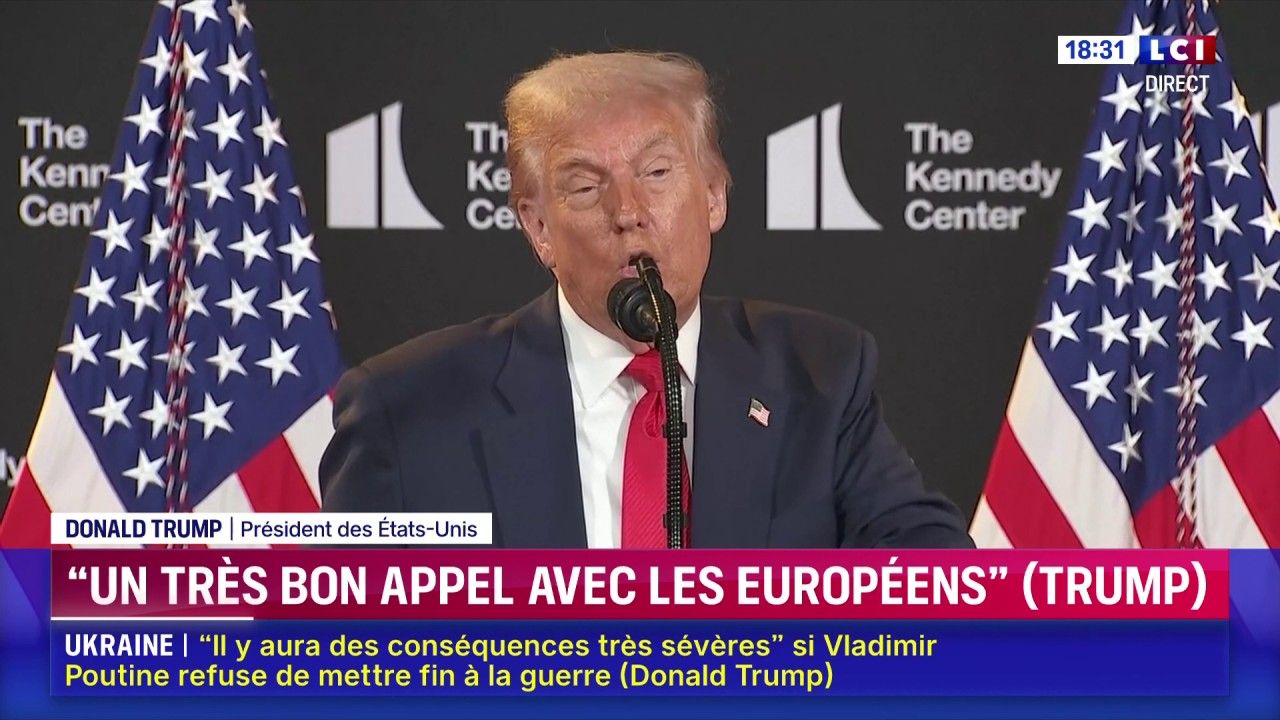 Un "très bon appel avec les Européens" selon Trump