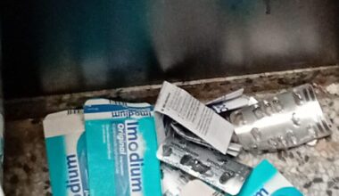 Any idea why anyone would want to OD on anti-diarrhoea pills in Belfast International Airport?