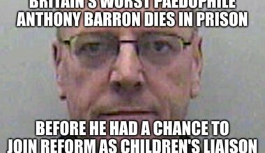 Ding dong the nonce is dead.