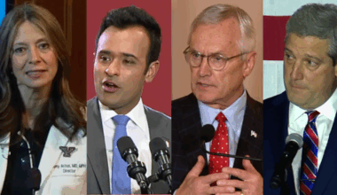 OH Gov. DeWine won't make endorsement for successor as new candidates debate run