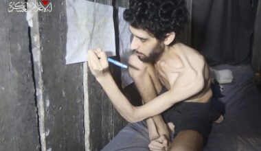 Videos of emaciated Israeli hostages in Gaza increase pressure for a ceasefire
