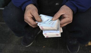 Iran's rial currency falls on 'snapback' sanctions threat