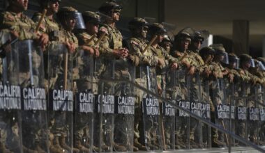 Pentagon reduces National Guard troops in Los Angeles