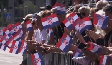 Croatia holds military parade as it marks 30 years since key military victory